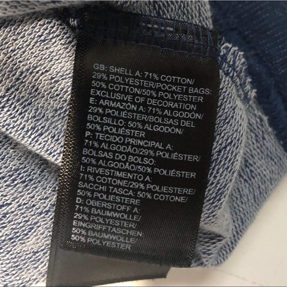 North Face Blue Sweatshirt / T-shirt Shift Dress - Picture 2 of 8